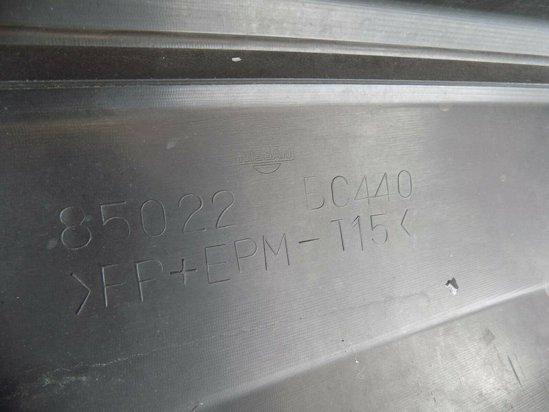 NISSAN MICRA K12 2006-2009 SILVER REAR BUMPER GENUINE 85022-BC440