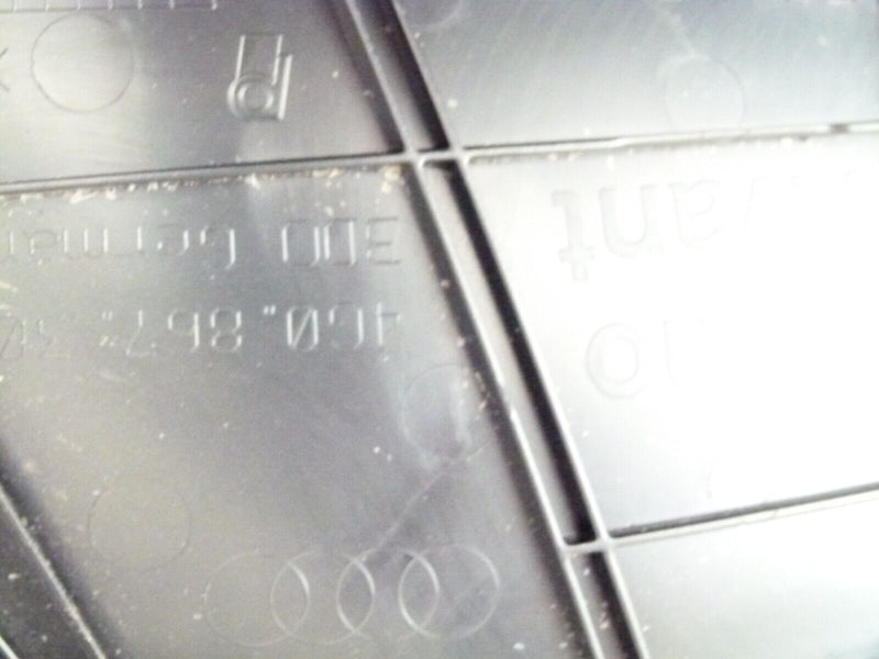 AUDI A6 C7 2011-2014 AVANT REAR DOOR CARD BLACK RIGHT DRIVER SIDE O/S 4G0867306