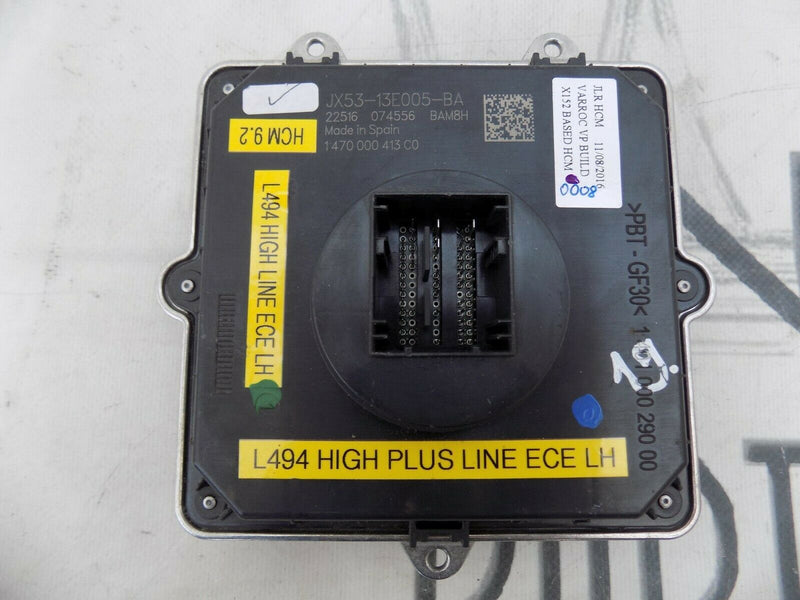 LAND ROVER JAGUAR -HEADLIGHT BALLAST ECU UNIT MODULE LED XENON JX53-13E005-BA
