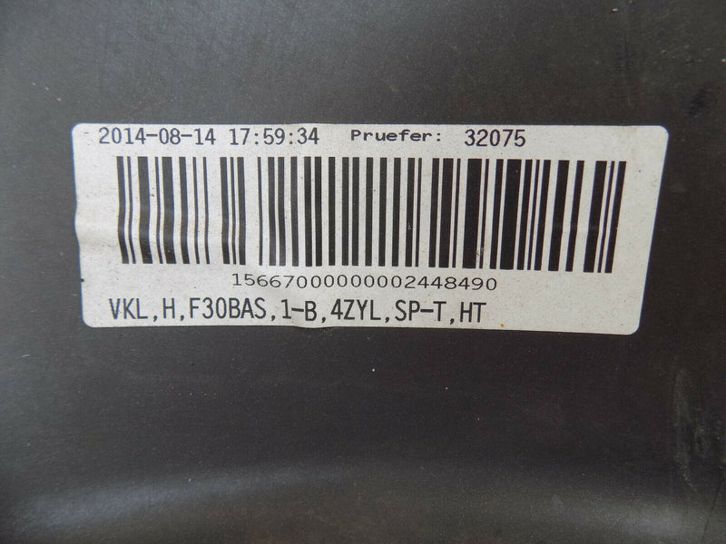 BMW 3 SERIES F30 2012-2014 4ZYL SALOON SILVER REAR BUMPER PDC 51127256930