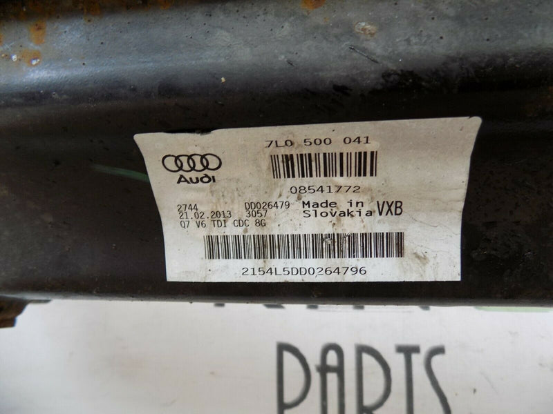 AUDI Q7 3.0 TDI QUATTRO DIESEL 176KW (240HP) REAR SUBFRAME 7L0500041