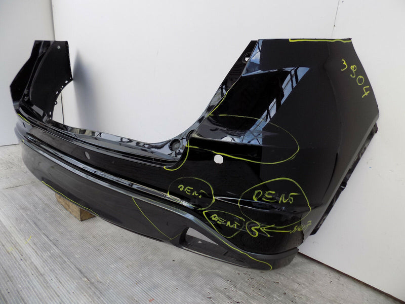 HONDA CIVIC VIII MK8 FACELIFT 2009 - 2011 BLACK REAR BUMPER GENUINE PDC (3904)