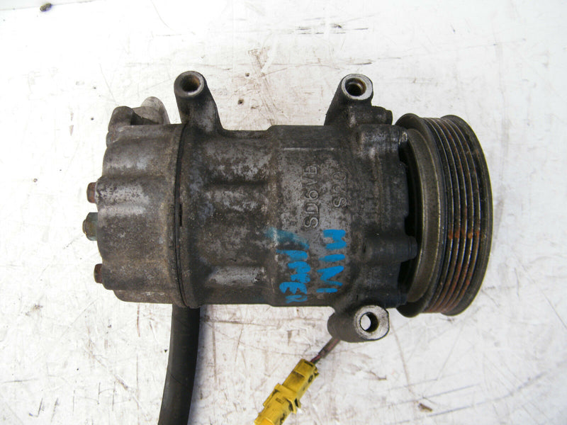 MINI COOPER S R56 R57 2006-13 GENUINE PUMP COMPRESSOR AIR CON 1457F & HOSE PIPE