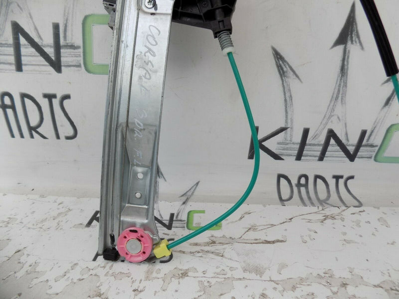 VAUXHALL CORSA E 2014-2019 LEFT WINDOW MECHANISM WINDER REGULATOR + MOTOR 5dr
