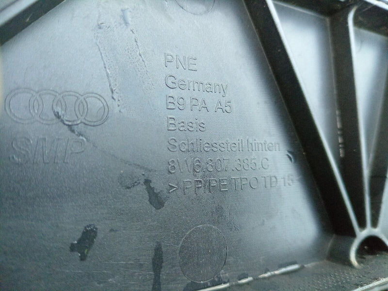 AUDI A5 S5 SPORTBACK 2020-ON REAR BUMPER IN WHITE PDC GENUINE 8W6807511H