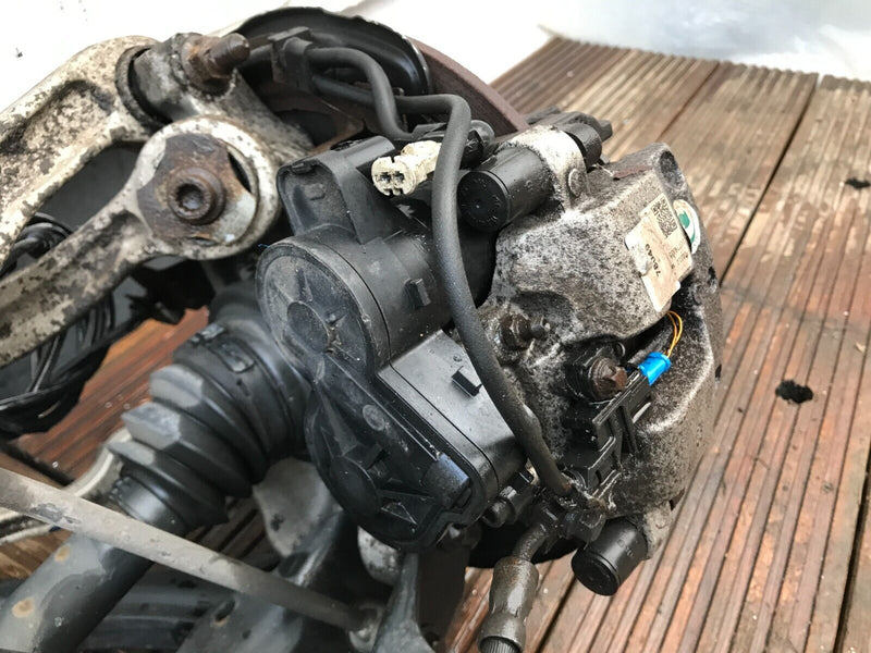 MERCEDES W205 RIGHT SIDE REAR LEG 5x WISHBONE, DRIVESHAFT HUB, CALIPER GAS STRUT