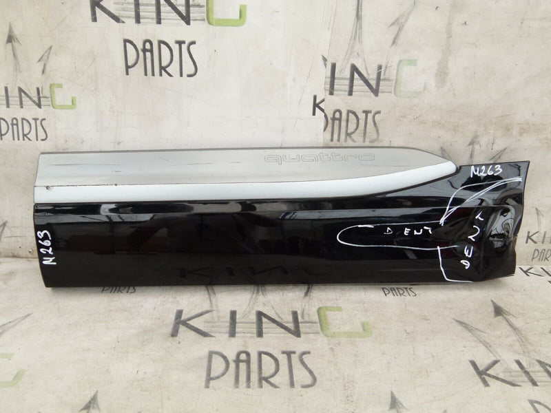 Audi Q7 4M S-LINE REAR LEFT DOOR MOLUDING TRIM COVER GENUINE 4M0853969B