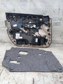 MERCEDES C CLASS W205 2014-2021 DRIVER SIDE FRONT DOOR CARD BLACK & BEIGE #