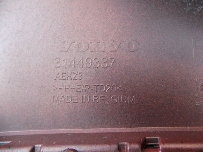 VOLVO XC40 2018-ON LOWER REAR BUMPER GENUINE PDC HOLE 31449333