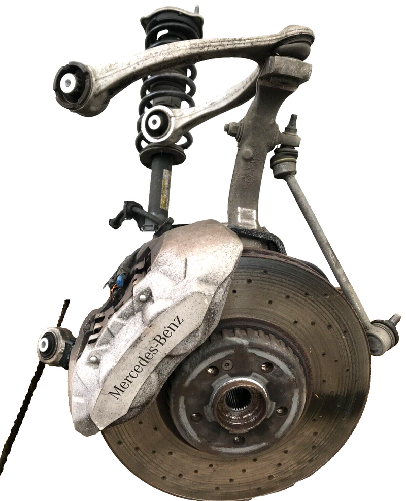 MERCEDES GLC X253 4MATIC COMPLETE FRONT RIGHT LEG 3x WISHBONE ARMS HUB CALIPER
