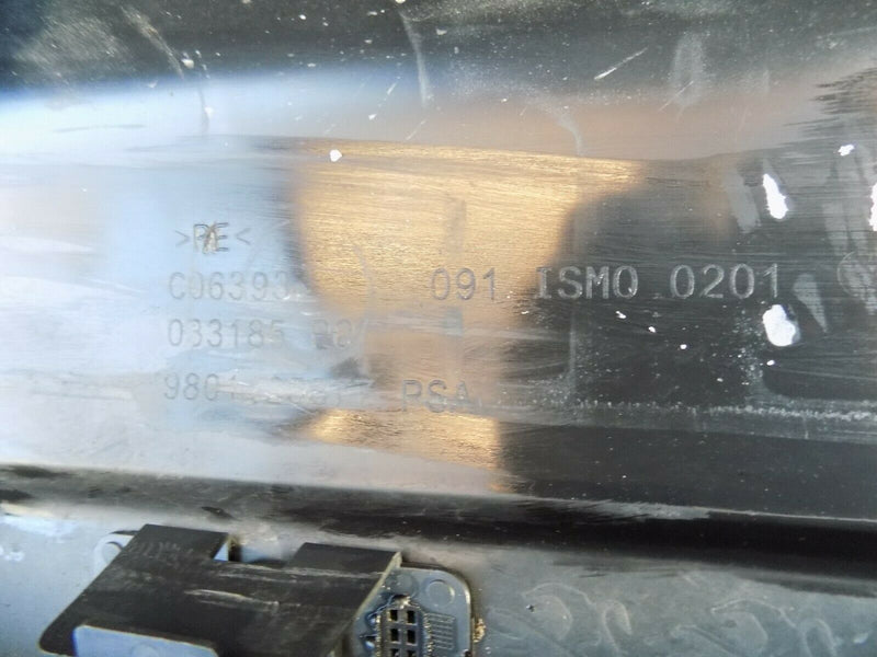 PEUGEOT 2008 FACELIFT 2017 2018 BLACK REAR BUMPER GENUINE PDC 9801125577