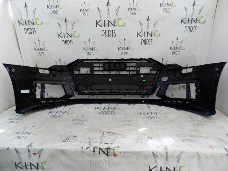 AUDI A6 S-LINE 4K0 C8 2019-ON NAVY BLUE FRONT BUMPER GENUINE 4K0853651