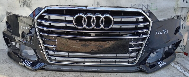 AUDI A6 C7 S-LINE 2015-2018 FRONT BUMPER GENUINE 4G0807437AB