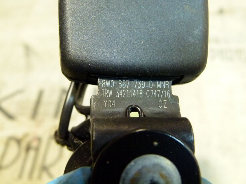 AUDI A4 S4 8W B9 2016-ON REAR MIDDLE SEAT DOUBLE SEAT BELT LATCH 8W0857739