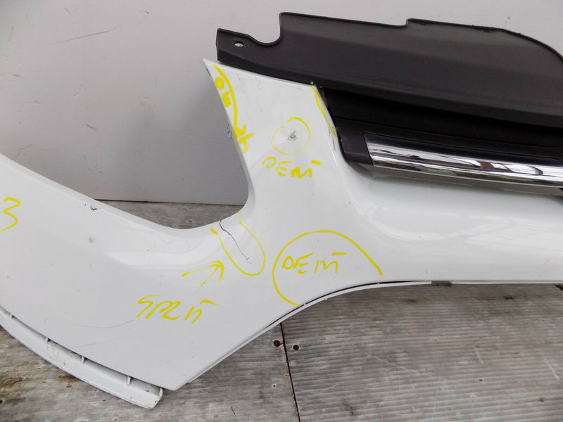 FORD TRANSIT TOURNEO 2012 2013 2014 2015 WHITE FRONT BUMPER UPPER PART (B1143)