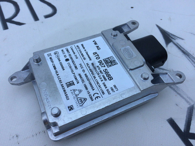 PORSCHE CAYENNE 2011-2015 RIGHT LANE CHANGE ASSISTANT CONTROL UNIT 8T0907568 B