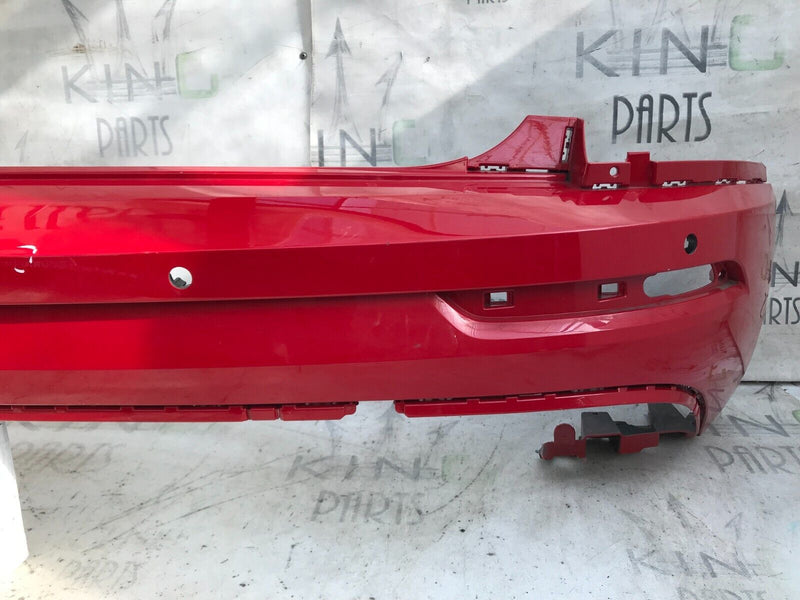 SKODA KAROQ 2017-2021 REAR BUMPER WITH PDC HOLES GENUINE 57A807521