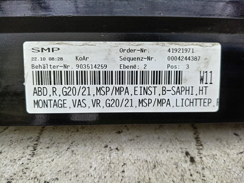 BMW G20 G21 M SPORT 2018-ON DRIVER SIDE SKIRT SILL 51778069382