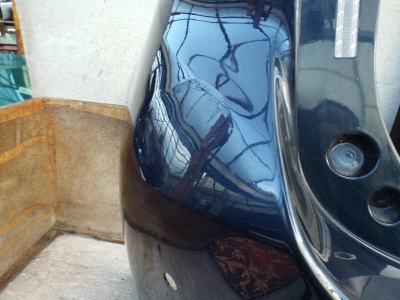 Mazda 3 MK3 2013-2015 Hatchback Rear Bumper Genuine Blue (9300) BHN9-50221