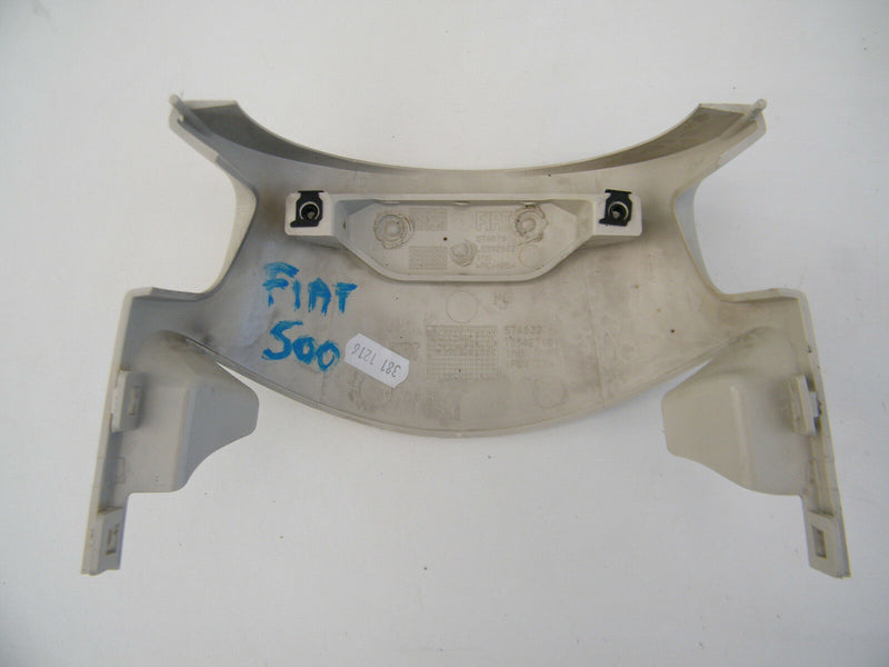 FIAT 500 2007-2015 CREAM SURROUND TRIM COVER UPPER STEERING COLUMN COWL PANEL