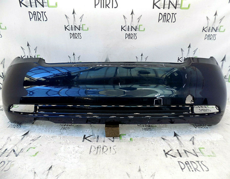 FIAT 500 2015-ON FACELIFT REAR BUMPER BLUE *NO PDC* 735619778
