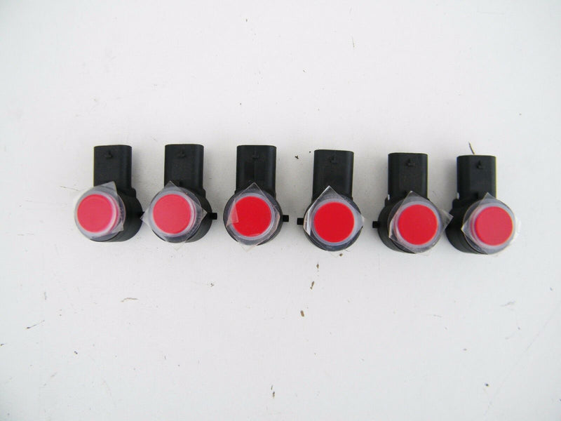 VAUXHALL ASTRA K MK7 2016-ON GENUINE SET OF 6 PARKING SENSOR PDC IN RED 13483777