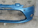 FORD FIESTA MK7 ZETEC 2008-2012 BLUE FRONT BUMPER GENUINE 8A61-17K819