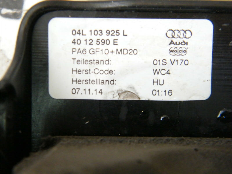 AUDI A3 (8V) 2012-2016 S-LINE 2.0 DIESEL TOP ENGINE COVER 04L103925L