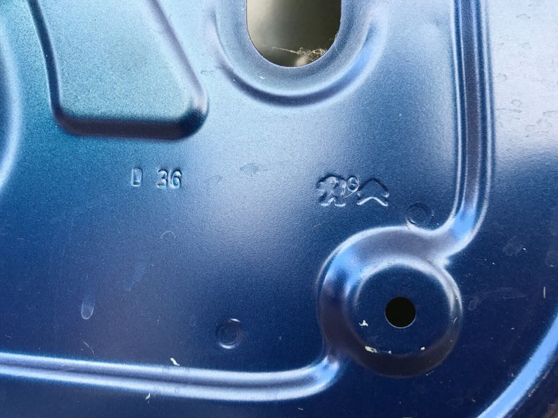 CITROEN BERLINGO PEUGEOT PARTNER 2018-23 REAR LEFT SIDE SLIDING DOOR PANEL P1835