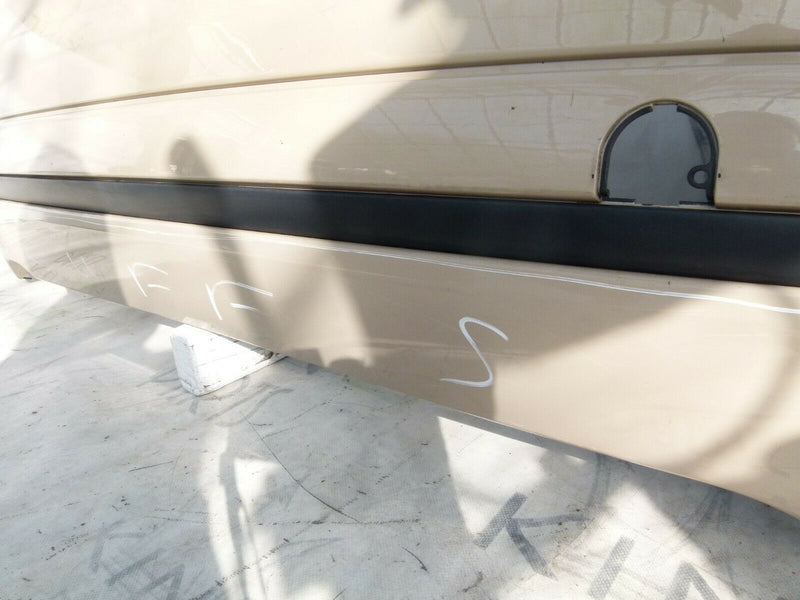 FIAT 500 C391 2007-2013 BRIGHT BROWN REAR BUMPER GENUINE 735425627