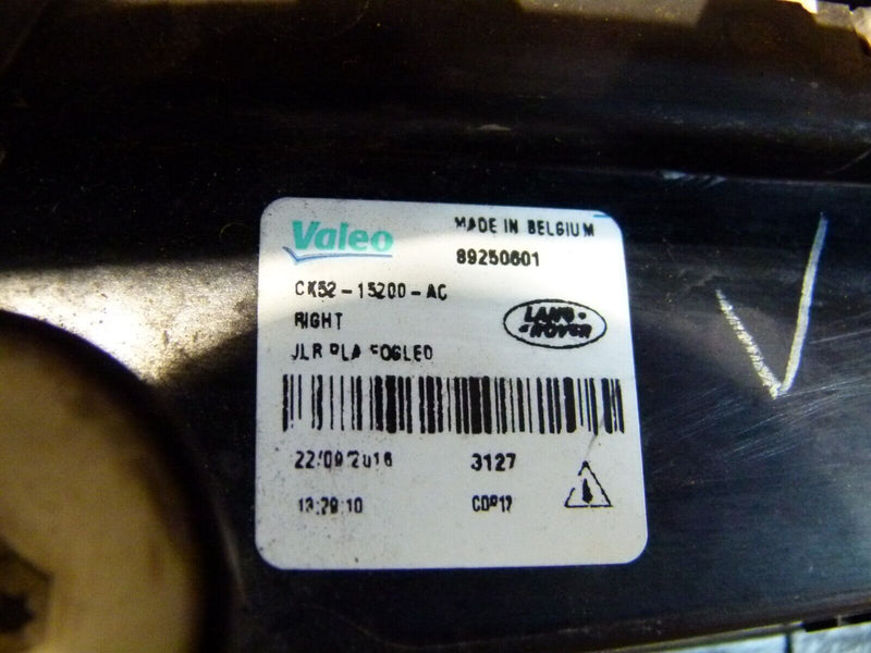 RANGE ROVER SPORT 13-17 FRONT BUMPER RIGHT FOG LIGHT GRILLE CK5215200AC