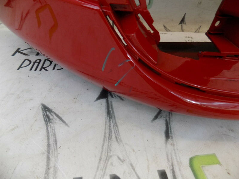 FIAT 500 LOUNGE 2015-ON FACELIFT FRONT BUMPER IN RED GENUINE 735619491