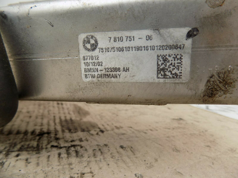 BMW 5 F10 F11 DIESEL EGR VALVE COOLER WITH MANIFOLD  GENUINE 781075106