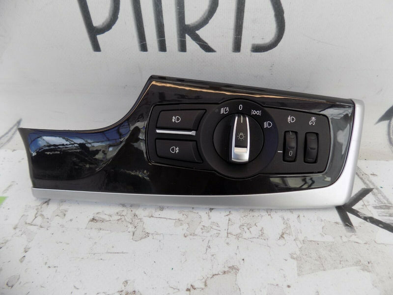 BMW 5 SERIES F10 F11 TOURING  HEADLIGHT SWITCH WITH PANEL GENUINE 9166928-A107