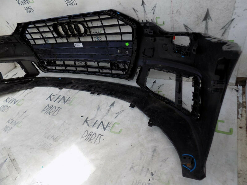 AUDI A6 S-LINE 4K0 C8 2019-ON BLACK FRONT BUMPER GENUINE 4K0807095A