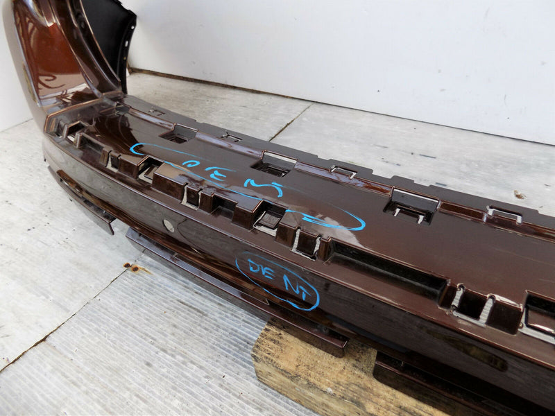 VOLVO XC60 R-DESIGN 2008-2013 BROWN REAR BUMPER GENUINE PDC HOLES (A0331)