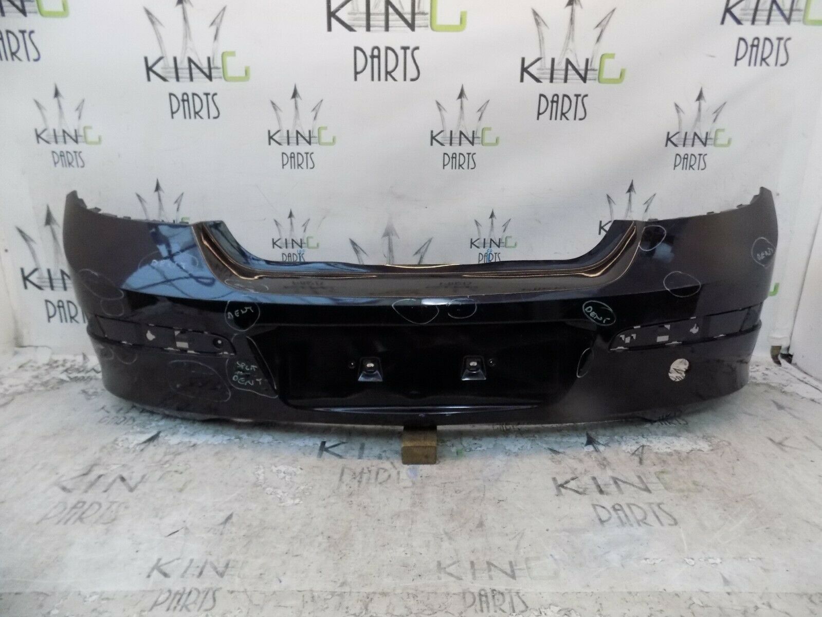 VAUXHALL ASTRA H V MK5 2004-2009 5 DR BLACK REAR BUMPER GENUINE 544294