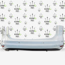 VW TOURAN II MK2 5T 2015 2016 2017 2018 WHITE REAR BUMPER PDC 5TA807421A