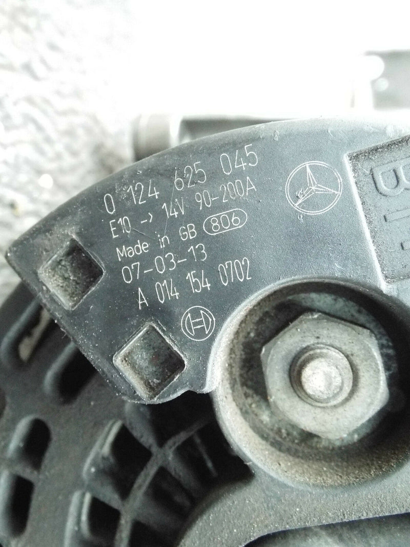 Mercedes E220 2.2 Diesel CDI E C CLASS Alternator Genuine Bosch 0124625045 A0141