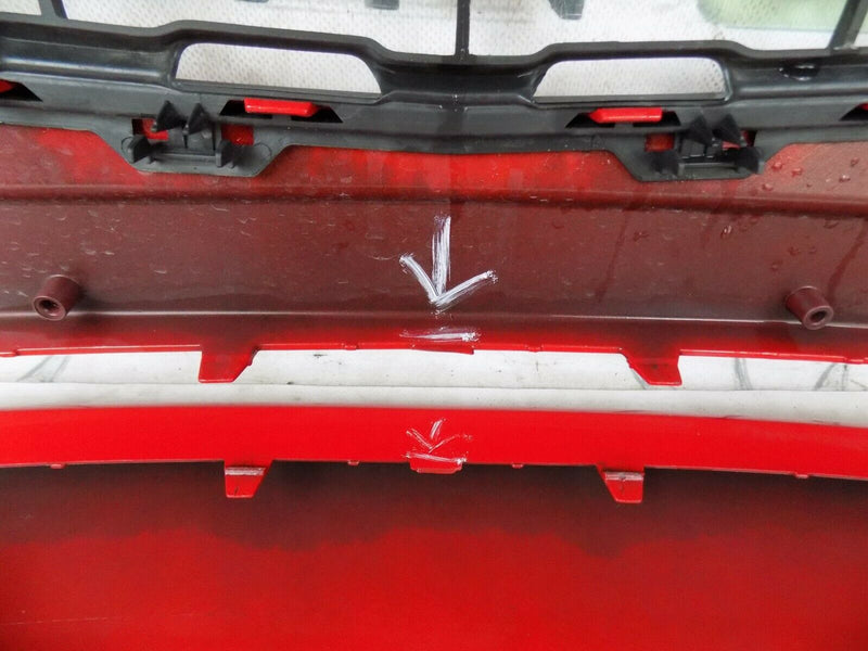 VAUXHALL CORSA E (X15) 2014-2019 RED FRONT BUMPER GENUINE 39003567