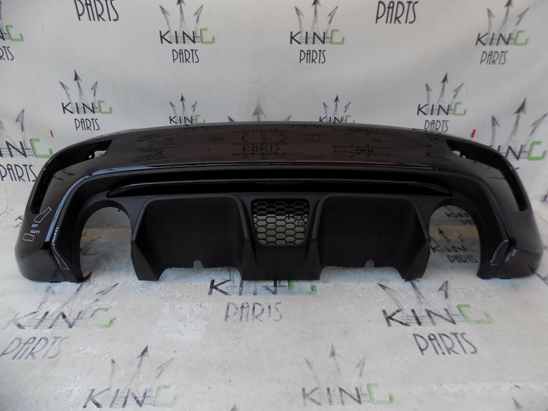 FIAT 500 ABARTH 959 FACELIFT 2016-ON BLACK REAR BUMPER GENUINE 735633081