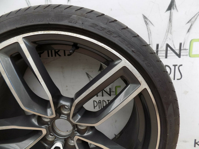 AUDI S3 RS3 A3 19" INCH ALLOY WHEEL + PIRELLI TYRE 235/35/R19 8JX19 ET 49