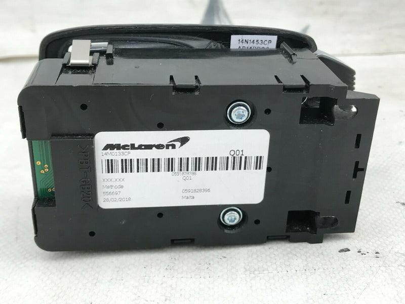 MCLAREN 720S DRIVER SIDE ELECTRIC DOOR WINDOW SWITCH IN CARBON *NEW* 14M0133CP