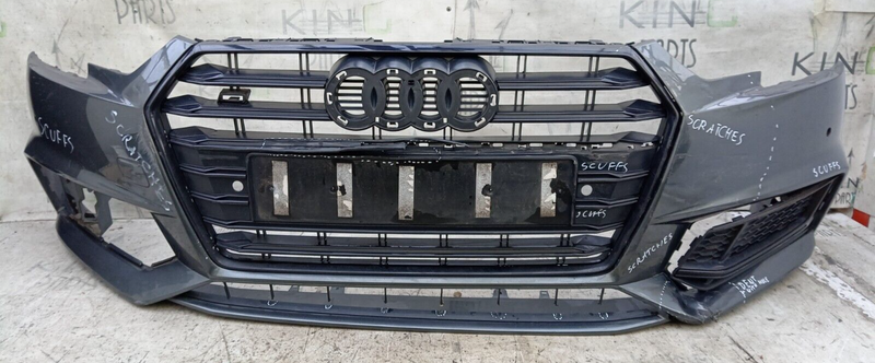 AUDI A4 S4 S LINE B9 2015-2019 FRONT BUMPER GENUINE 8W0807437 F-L