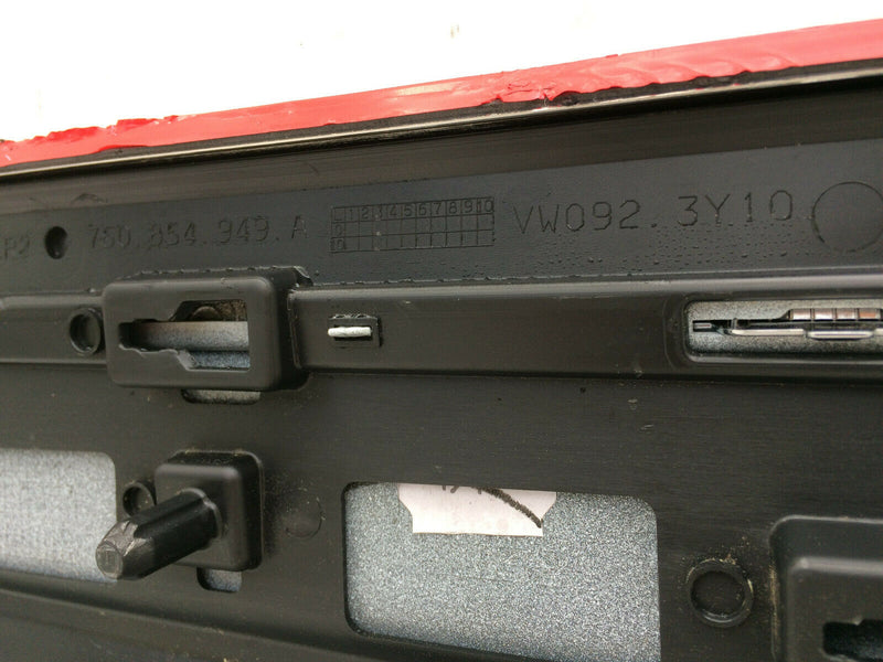VW TOUAREG CR 7 MK3 2018> REAR DOOR PANEL LEFT SIDE TRIM MOULDING 760854949