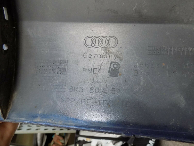 AUDI A4 B8 SALOON 2011-14 FCL REAR BUMPER GENUINE BLUE (6478) 8K5807511G