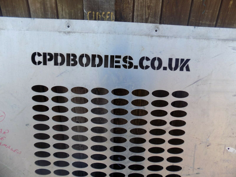 VAN CABIN LOAD SECURING STEEL PROTECTION REAR  PLATE   214X 148CM CPDBODIES