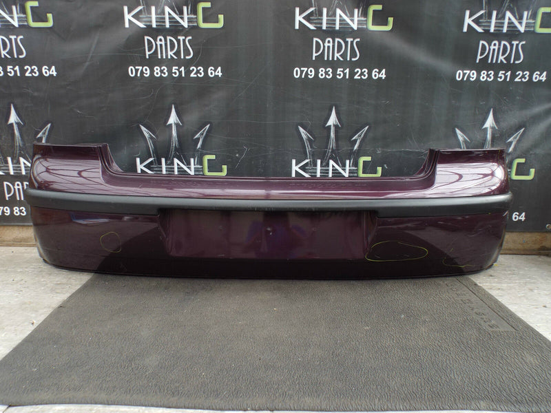 VW Polo 2002-2009 Hatchback Rear Bumper Genuine Purple (0107)