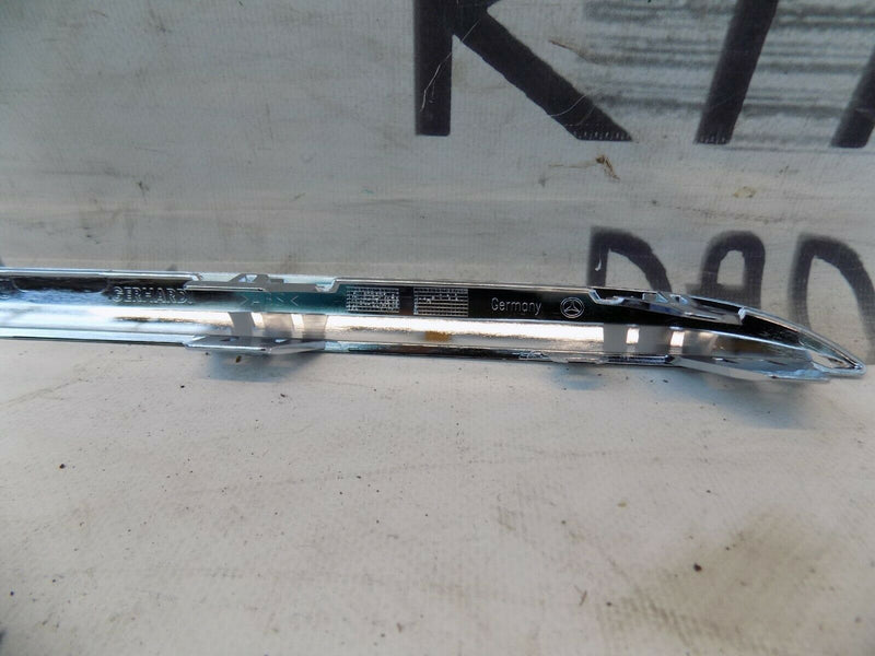 MERCEDES E CLASS W212 2009-2013 REAR BUMPER LEFT TRIM CHROME A2128853521