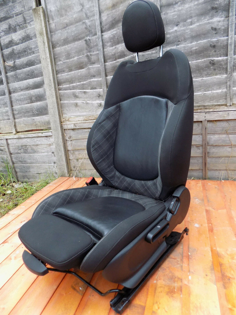 BMW MINI F55 F56 F57 FRONT SEAT HALF-LEATHER LEFT PASSENGER SIDE